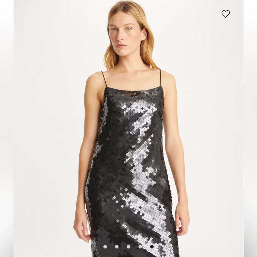 Tory Burch Sequin Slip Dress - Picture 3 of 8